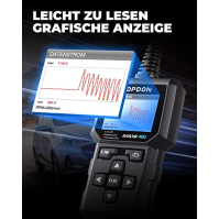 Čtečka kódů Topdon OBD2 AL400 Skener OBD2, diagnostický nástroj do auta s 10 funkcemi OBD – kontrola světla motoru/test emisí sm